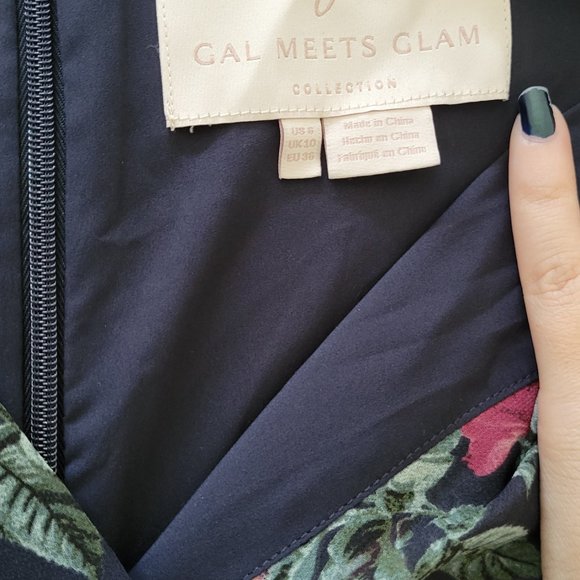 Ashlynn Floral Print Chiffon Maxi Dress - Picture 2 of 2